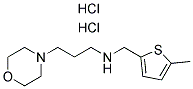 (5-METHYL-THIOPHEN-2-YLMETHYL)-(3-MORPHOLIN-4-YL-PROPYL)-AMINE DIHYDROCHLORIDE 结构式