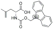 FMOC-4,5-DEHYDRO-D-LEUCINE 结构式