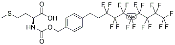 N-(F17 CBZ) L-METHIONINE 结构式