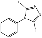 3,5-DIFLUORO-4-PHENYL-(1,2,4)-TRIAZOLE 结构式