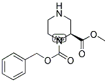 (S)-PIPERAZINE-1,2-DICARBOXYLIC ACID 1-BENZYL ESTER 2-METHYL ESTER 结构式
