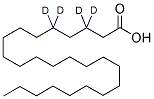 氘代二十四烷酸(3,3,5,5-D4) 结构式