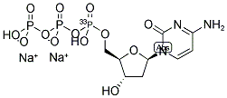 DEOXYCYTIDINE 5'-TRIPHOSPHATE DISODIUM SALT, [ALPHA-33P] 结构式