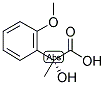 (R)-2-HYDROXY-2-METHYL(2-METHOXYBENZENE)ACETIC ACID 结构式