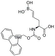 FMOC-L-PENTENOIC[5-B(OH)2] ACID 结构式