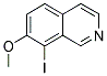 8-IODO-7-METHOXYISOQUINOLINE 结构式