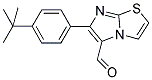 6-(4-TERT-BUTYLPHENYL)IMIDAZO[2,1-B][1,3]THIAZOLE-5-CARBALDEHYDE 结构式