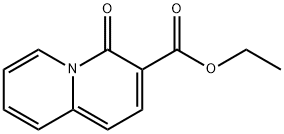 4-氧代-4H-羟基嗪-3-羧酸乙酯 结构式