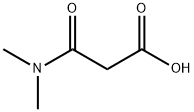 2-(二甲基氨基羰基)乙酸 结构式