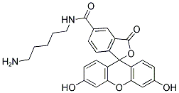 5-羧基荧光素尸胺 结构式
