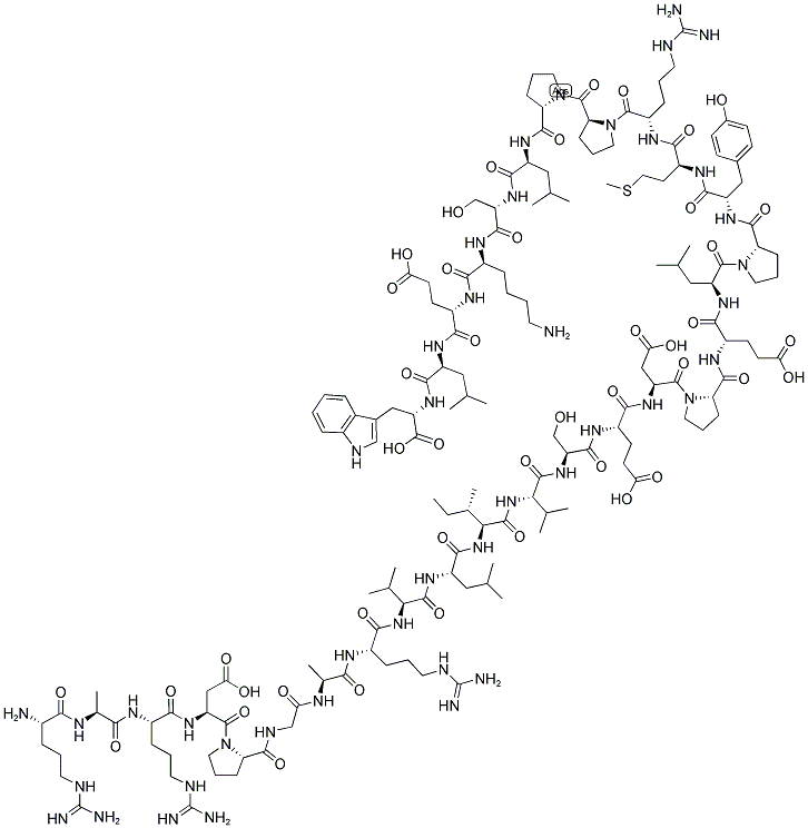 AIF BLOCKING PEPTIDE 结构式