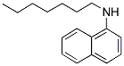 HEPTYL-NAPHTHALEN-1-YL-AMINE 结构式