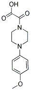 [4-(4-METHOXYPHENYL)PIPERAZIN-1-YL](OXO)ACETIC ACID 结构式