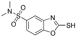 2-MERCAPTO-BENZOOXAZOLE-5-SULFONIC ACID DIMETHYLAMIDE 结构式