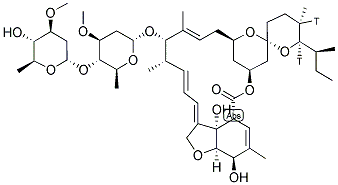 IVERMECTIN-B1A, [24,25-3H] 结构式