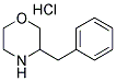 3-BENZYLMORPHOLINE HYDROCHLORIDE 结构式