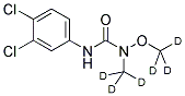 异丙隆-D3 结构式