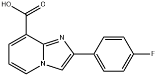 2-(4-Fluorophenyl)imidazo[1,2-a]pyridine-8-carboxylicacid