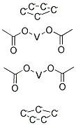 TETRAKIS(ACETATO)BIS(CYCLOPENTADIENYL)DIVANADIUM 结构式