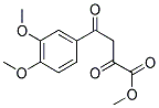 4-(3,4-二甲氧基苯基)-2,4-二氧代丁酸甲酯 结构式