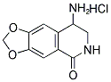 8-AMINO-7,8-DIHYDRO-6H-[1,3]DIOXOLO[4,5-G]ISOQUINOLIN-5-ONE HCL 结构式