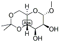 METHYL 4,6-O-ISOPROPYLIDENE-ALPHA-D-MANNOPYRANOSIDE 结构式