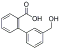 3'-HYDROXYMETHYL-BIPHENYL-2-CARBOXYLIC ACID 结构式