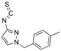 3-Isothiocyanato-1-(4-methyl-benzyl)-1H-pyrazole 结构式