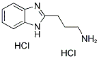 3-(1H-Benzimidazol-2-yl)propan-1-amine dihydrochloride 结构式
