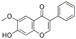 7-Hydroxy-6-methoxyisoflavone 结构式