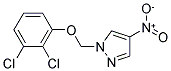 1-((2,3-二氯苯氧基)甲基)-4-硝基-1H-吡唑 结构式