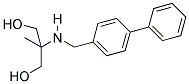 2-((1,1'-BIPHENYL-4-YLMETHYL)AMINO)-2-METHYLPROPANE-1,3-DIOL 结构式