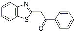 2-Benzothiazol-2-yl-1-phenyl-ethanone 结构式