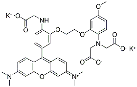 RHODZIN(TM)-3, DIPOTASSIUM SALT 结构式
