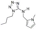 1-BUTYL-N-((1-METHYL-1H-PYRROL-2-YL)METHYL)-1H-TETRAZOL-5-AMINE 结构式