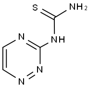 N-1,2,4-TRIAZIN-3-YLTHIOUREA 结构式