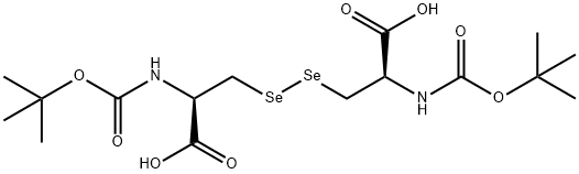 DI-BOC-SELENO-L-CYSTINE 结构式
