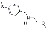 2-METHOXY-N-(4-(METHYLTHIO)BENZYL)ETHANAMINE 结构式