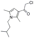 2-CHLORO-1-[2,5-DIMETHYL-1-(3-METHYLBUTYL)-1H-PYRROL-3-YL]ETHANONE 结构式