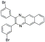 2,3-BIS(3-BROMOPHENYL)BENZO[G]QUINOXALINE 结构式