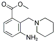 3-AMINO-2-PIPERIDIN-1-YLMETHYL-BENZOIC ACID METHYL ESTER 结构式
