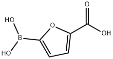 5-羧基呋喃-2-硼酸 结构式