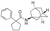 N-ADAMANTANYL(PHENYLCYCLOPENTYL)FORMAMIDE 结构式