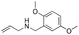ALLYL-(2,5-DIMETHOXY-BENZYL)-AMINE 结构式