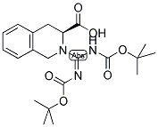 N,N'-BIS(BOC) L-TIC-CARBOXAMIDINE 结构式