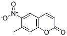 7-Methyl-6-nitrocoumarin 结构式