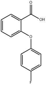 2-(4-氟苯氧基)苯甲酸 结构式