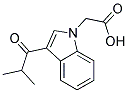 (3-ISOBUTYRYL-INDOL-1-YL)-ACETIC ACID 结构式