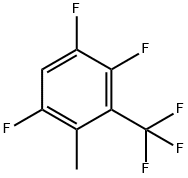 1,2,5-TRIFLUORO-4-METHYL-3-TRIFLUOROMETHYL-BENZENE 结构式