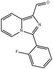 3-(2-FLUOROPHENYL)IMIDAZO[1,5-A]PYRIDINE-1-CARBALDEHYDE 结构式